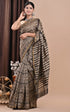 Designer Ajrak Print Chanderi Silk Saree (CHSAR36)